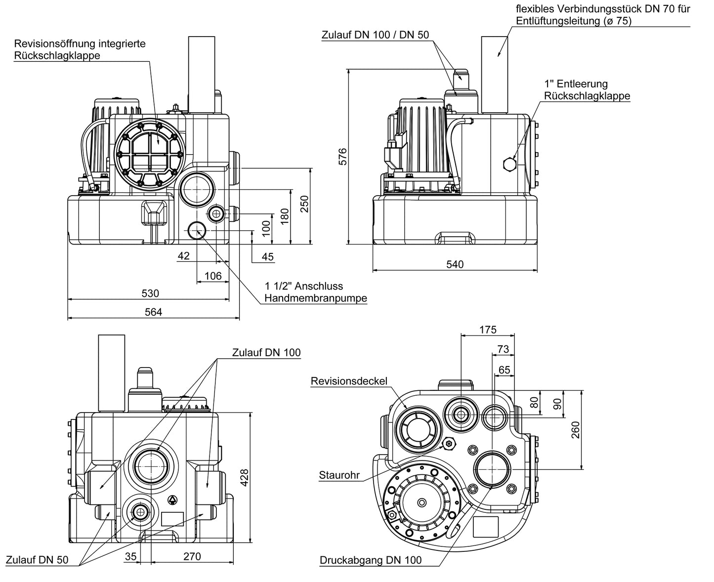 Kompaktboy 1,1 W 230 V